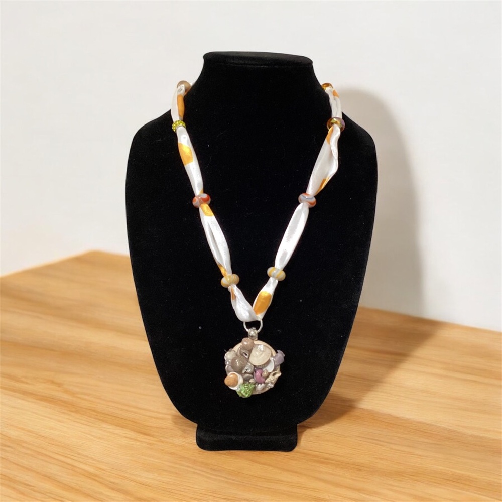 (#108) Chic Multicolor Beaded Necklace